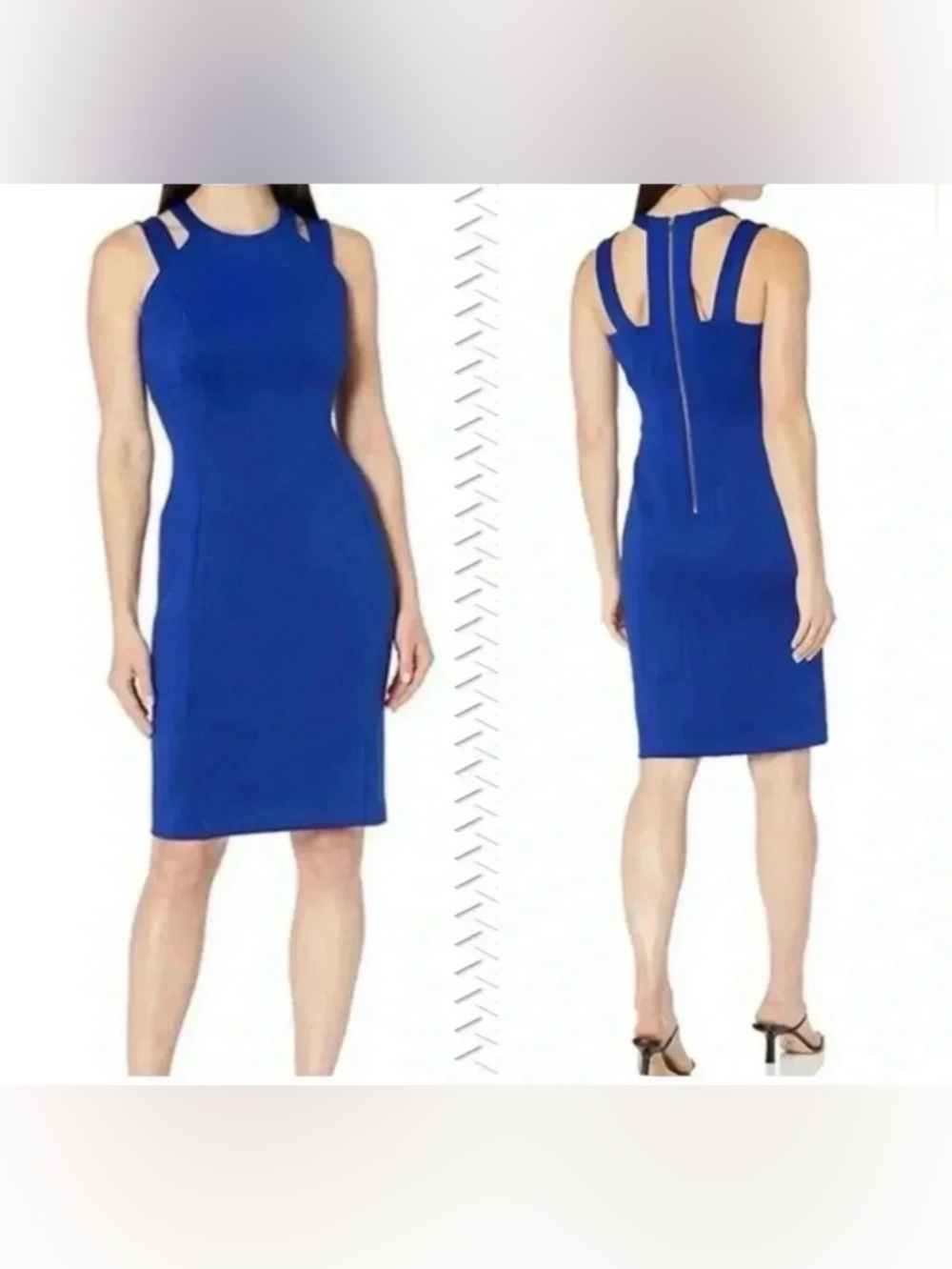 Red Calvin Klein Dress Size 8